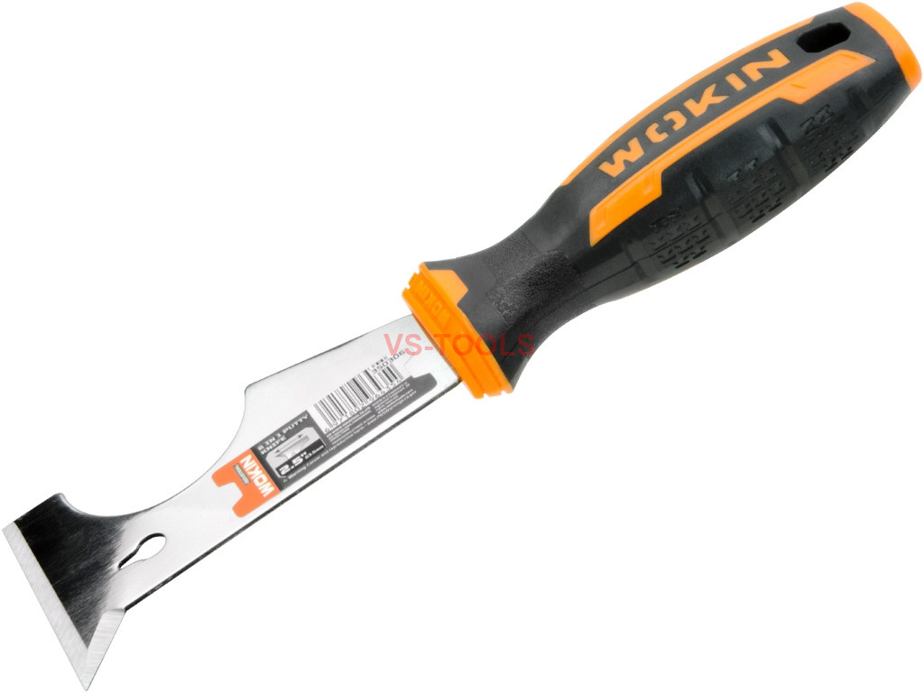 6in1 2.5in Putty Knife Scraper Paint Roller Cleaner Fiberglass